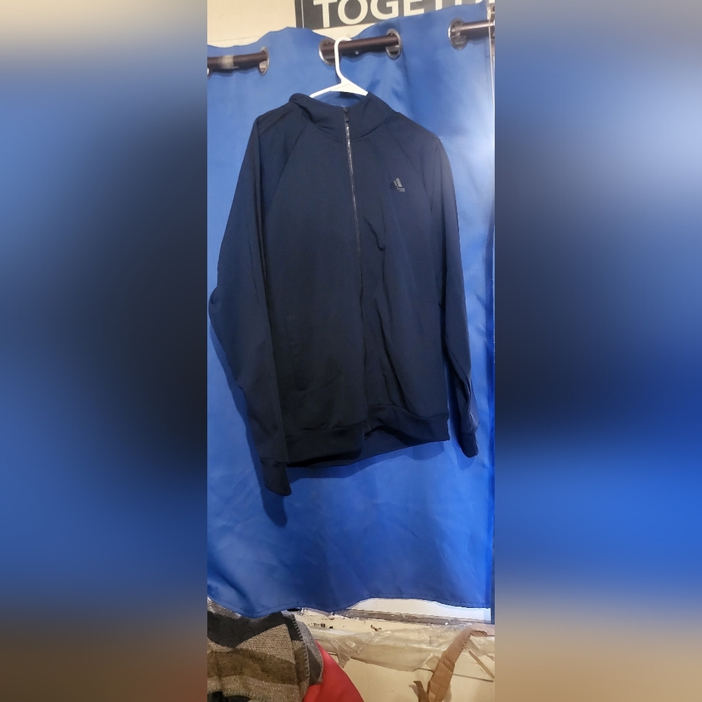adidas Men's Dark Blue Jacket